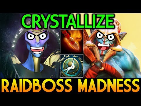 Crystallize [Huskar] Super Raidboss with Oracle 7.13 Dota 2