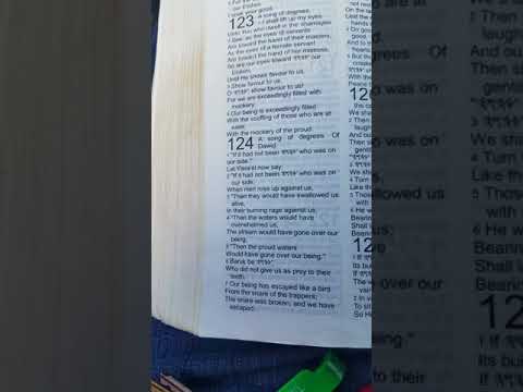 Psalms 124 Sing along:  Hebrew Israelite : YAHUAH YAHUSHA