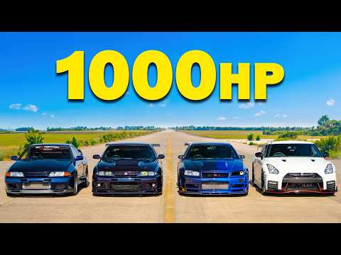 Los mejores ARRANCONES de GT-R - ¡LA PELÍCULA!