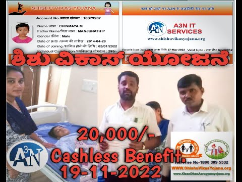  SHISHU VIKAS YOJANA Rs.20,000 health claim