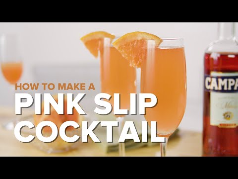 How to Make a Pink Slip Cocktail
