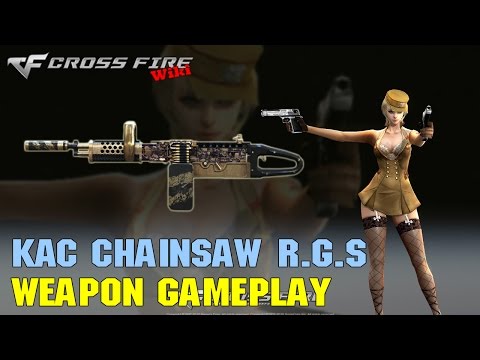 CrossFire - KAC Chainsaw Rusty Gold Skull - Weapon Gameplay