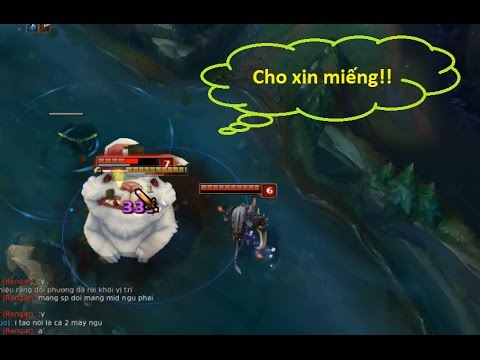 Fizz solo bot vs Ezreal and Rengar: Đỉnh cao của "FÍT" !!!
