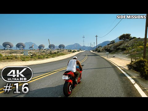 Grand Theft Auto 5 Gameplay Walkthrough Part 16 Side Mission - GTA 5 PC 4K 60FPS (No Commentary)