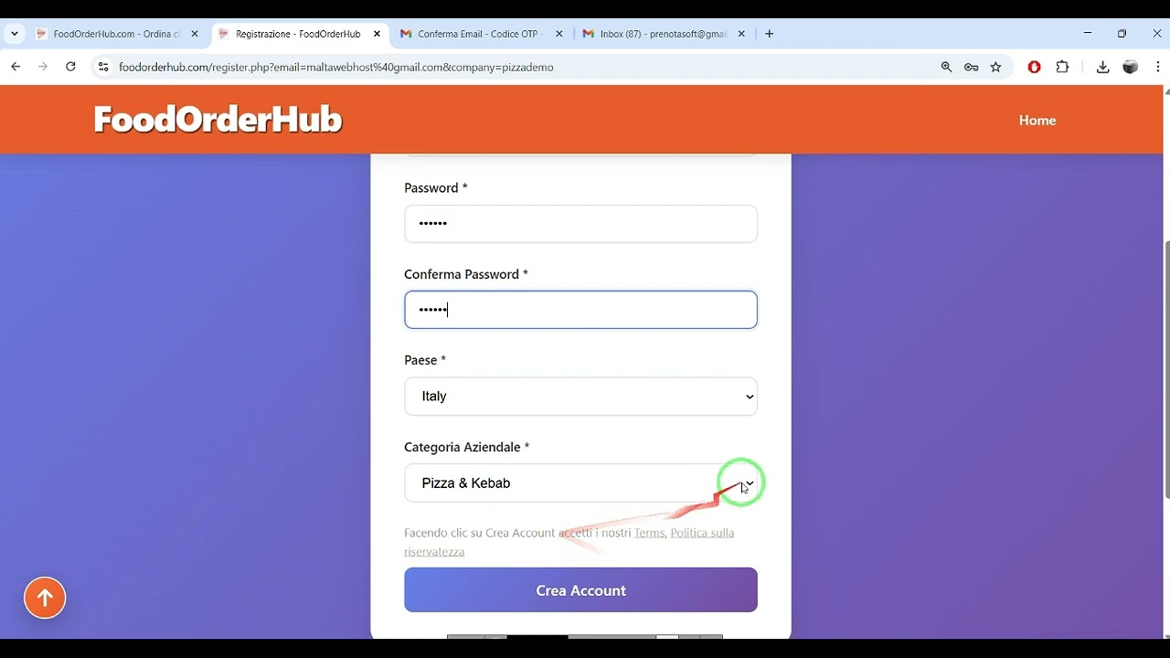 Come diventare partner di Food Order Hub