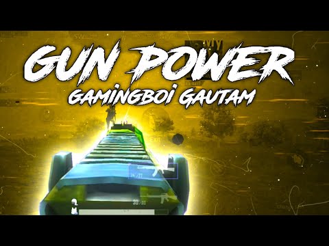GUN POWER MATTER BRO⚡BGMI MONTAGE 😱FT . AISI HI GUN POWER HAI HAMARAI TO BIROOO🔥 DEKHOGE KYA POWER😂?
