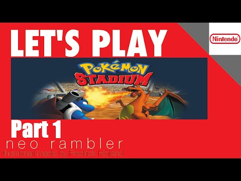 POKE' CUP (Poke' Ball) - Let's Play Pokemon Stadium (N64): Part 1