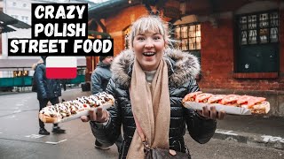 Trying DELICIOUS Polish STREET Food in KRAKOW, Poland! 🇵🇱
