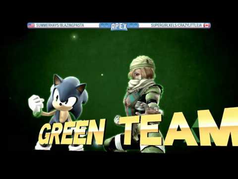 Apex 2016: SSB4 Doubles- SummerHays/BlazingPasta Vs. SuperGirlKels/CrazyLittleJay