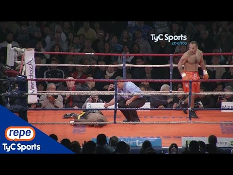 El espectacular nocaut de Víctor Ramírez ante Deon Elam en Mendoza