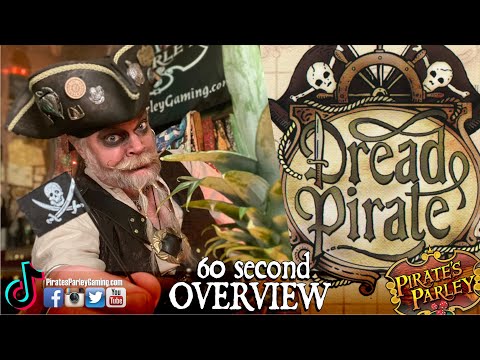 Dread Pirate review/overview in 60 seconds (with an actual pirate)