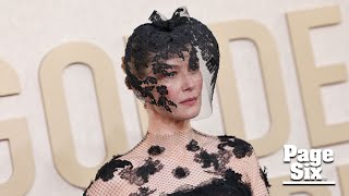 Saltburn's Rosamund Pike ‘smashed up’ her face in skiing accident ahead of the 2024 Golden Globes