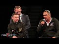 Abel Sanchez "Canelo ran for most of the second half of the fight"