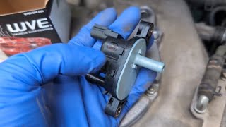 How to fix p0497 code on Honda Odyssey by replacing Purge valve solenoid