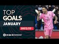 TOP GOALS January LaLiga Santander 2022/2023