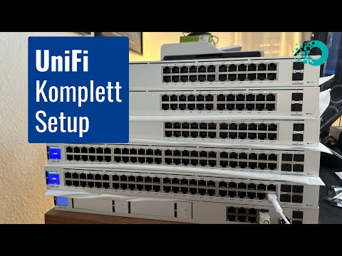 Unifi Netzwerk einrichten - Dream Machine Pro, PoE Switche & AP 7 Pro Access Points 2024