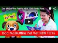 Doc McStufffins Pet Vet NEW TOYS Findo Puppy Dog Carrier Book Of Boo Boos Dr Sandra McStuffins