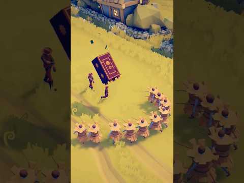 BANK ROBBERS vs 10x HAY BALRR - TOTALLY ACCURATE BATTLE SIMULATOR | TABS