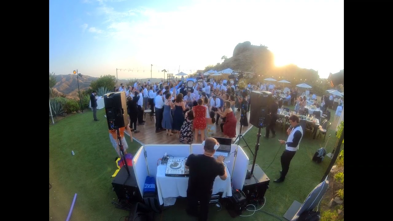 Orthodox Jewish Wedding DJ in Los Angeles — On Air Productions LA event video