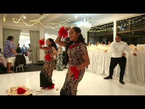 Beautiful Tongan + Samoan performance | Jackie & Tele Wedding