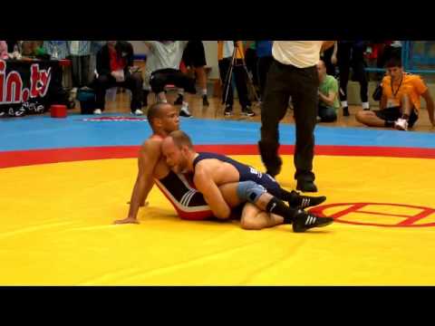 DM 2012 55kg 1/2 Finale Christoph Ewald vs Emanuel Krause (letzte Aktion)