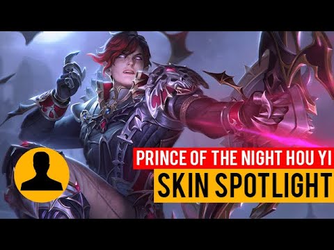 NEW SKIN for Hou Yi - Prince of the Night