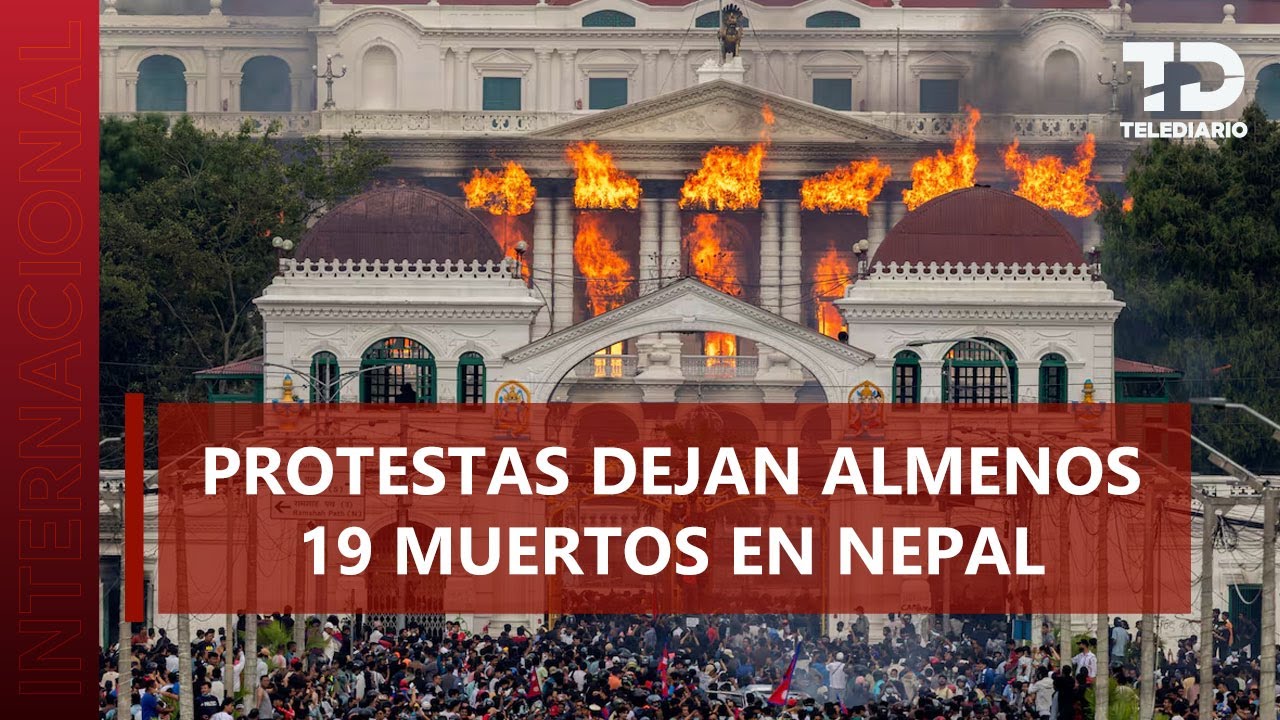 Violencia en Nepal: queman Parlamento y muere esposa de ex primer ministro tras protestas