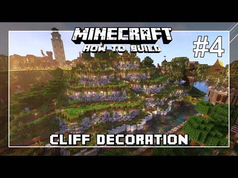 Talyuli - Minecraft - How to Build a Cliff #4 - River/Waterfall