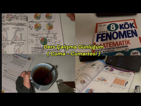 Lgs Ders  Çalışma Vlog💅🏻🙆🏻‍♀️ #keşfet #lgs #study 