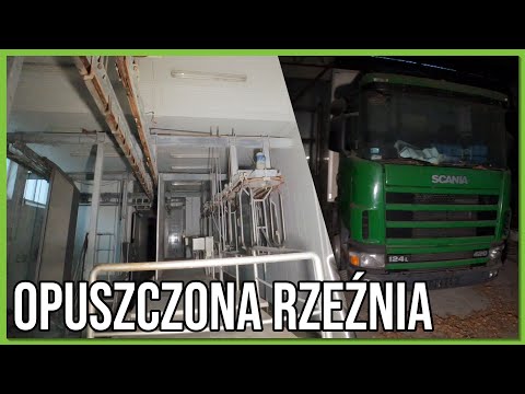 OPUSZCZONA RZEŹNIA Z MNÓSTWEM SPRZĘTU | GoUrbex ft. @ExploRideURBEX