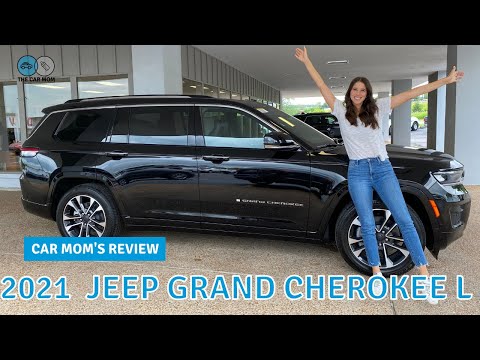I have a crush on the 2021 Jeep Grand Cherokee L | CAR MOM TOUR