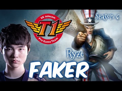 SKT T1 Faker RYZE Mid vs Lissandra - Patch 5.24 KR | League of Legends