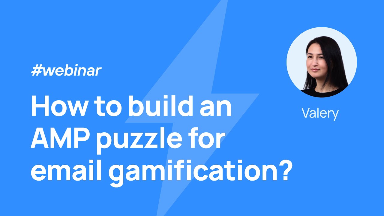 How to build an AMP puzzle for email gamification?