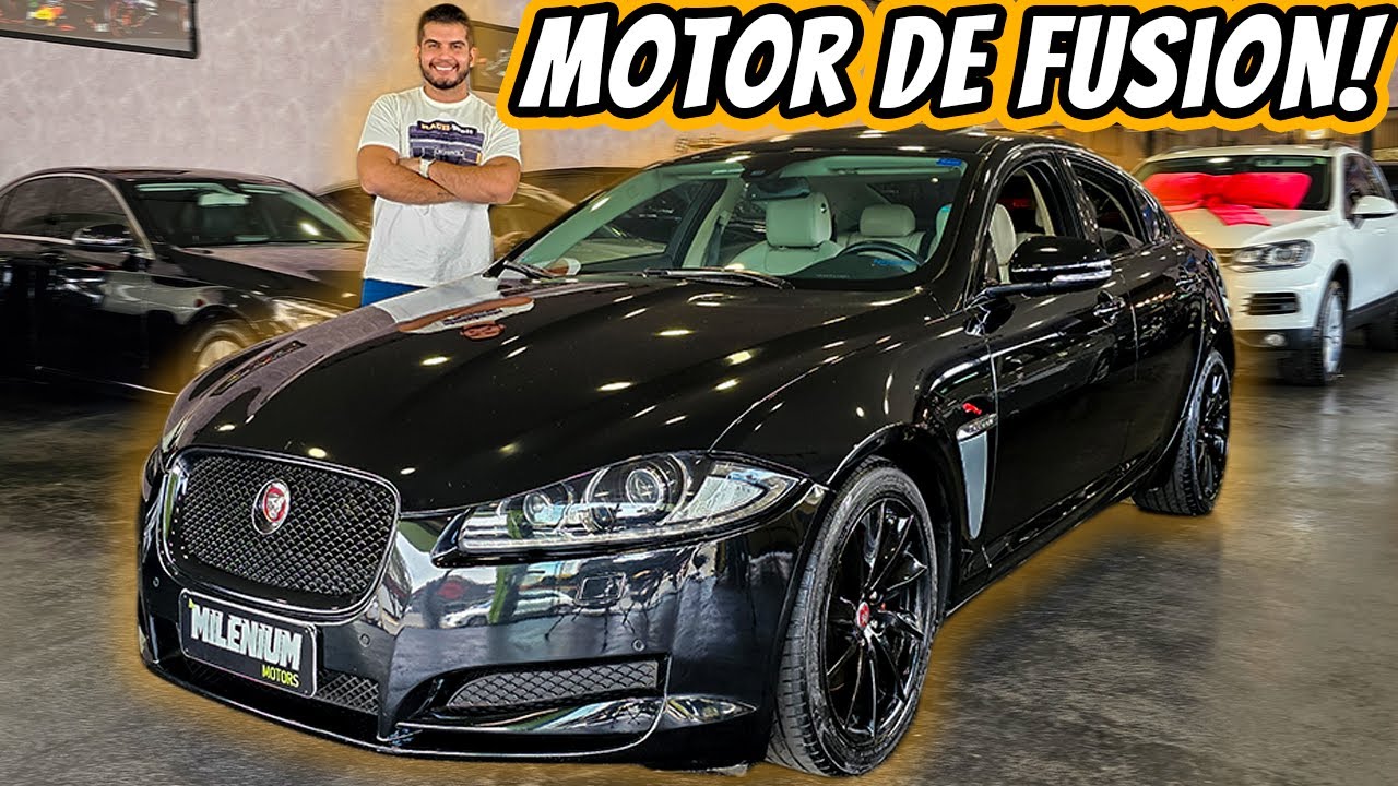 Jaguar XF 2.0 Turbo 2015 - Lasanha britânica DESCONHECIDA e super LUXUOSA pra se sentir da NOBREZA