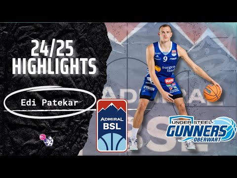 Edi Patekar Highlights 2024/25 || Austria BSL || Oberwart Gunners