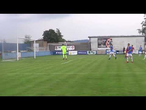 Šance Tonda Presl 53. min. v zápase Klatovy A - Domažlice B  5:1