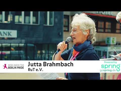 Rede von Jutta Brahmbach - CSD BERLIN | BERLIN PRIDE 2021