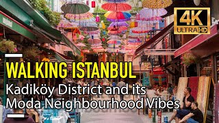 Istanbul Walking Tour - Shops and Backstreets of Kadiköy | HD 60FPS