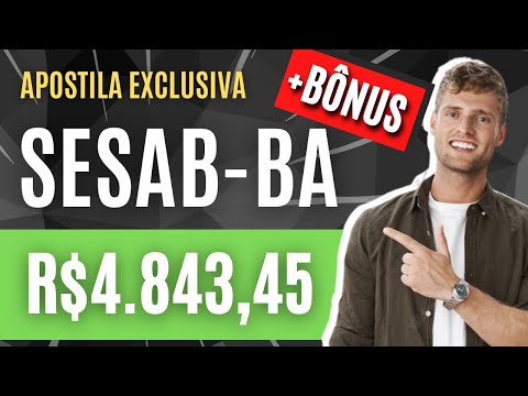 Concurso SESAB-BA 2023 - Apostila PREPARATÓRIA para Enfermeiro