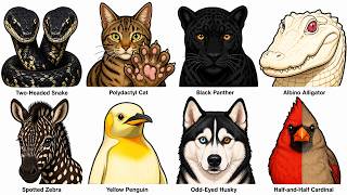 Every Rare Animal Mutation Explained in 8 Minutes