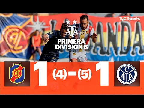 Colegiales 1 (4)-(5) 1 Acassuso | Primera División B | Reducido (8vos de Final)