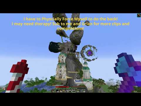 Physically force my self to do the back - Hermitcraft Moments