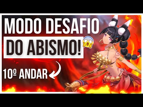 DESAFIO DO ABISMO ANDAR 10 - EPIC SEVEN !!!!!!