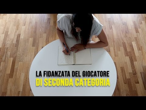La fidanzata del calciatore di Seconda Categoria
