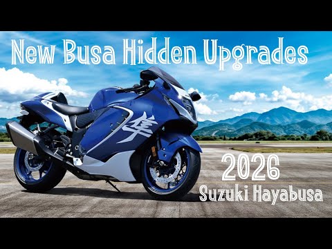 Hidden Upgrades | New Power Mapping | Secret Aero Tech | 2026 Suzuki Hayabusa | Special Edition 