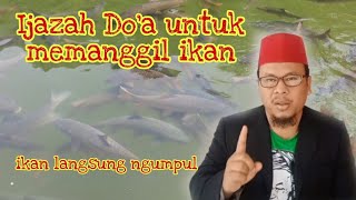 Download lagu ijazah Do'a memanggil ikan mp3