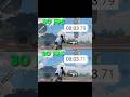60 FPS VS 30 FPS COMPARE #shorts