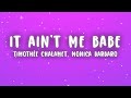 Timothée Chalamet It Ain T Me Babe Lyrics Ft Monica Barbaro