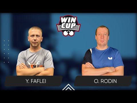 16:45 Yevhenii Faflei - Oleksii Rodin  21.02.2025  WINCUP Advanced. TABLE 2