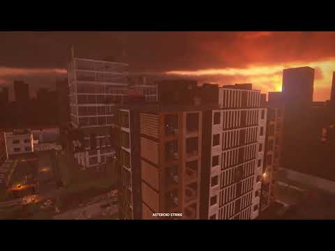 Relaxing World Destruction (Appo City) | Teardown | 4K